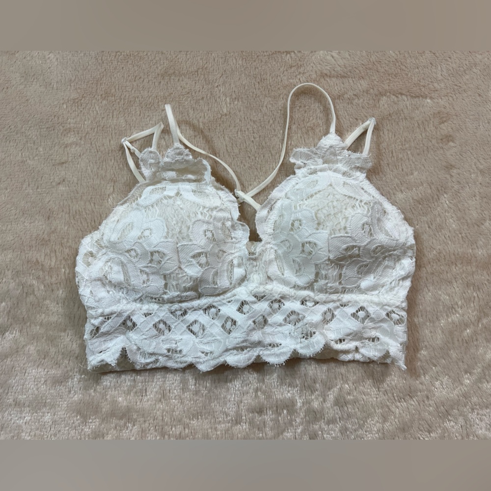 Wishlist White Adella Style Bralette M
